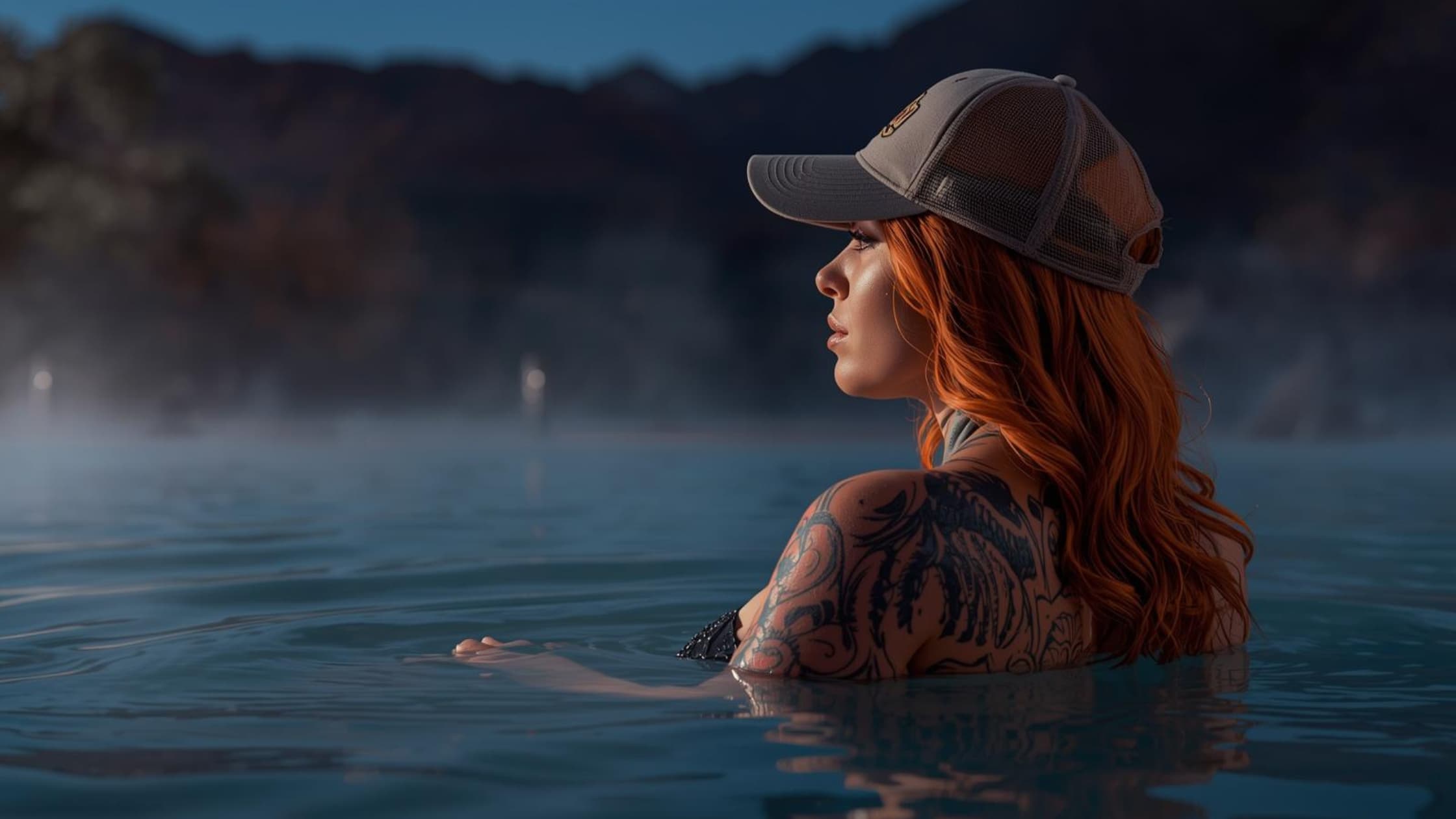 Sedona Hot Springs Woman