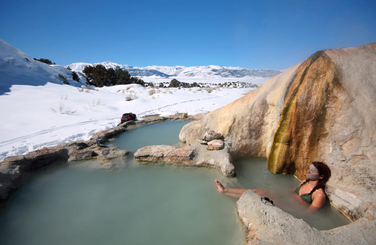 Travertine Hot Springs Mud Bath