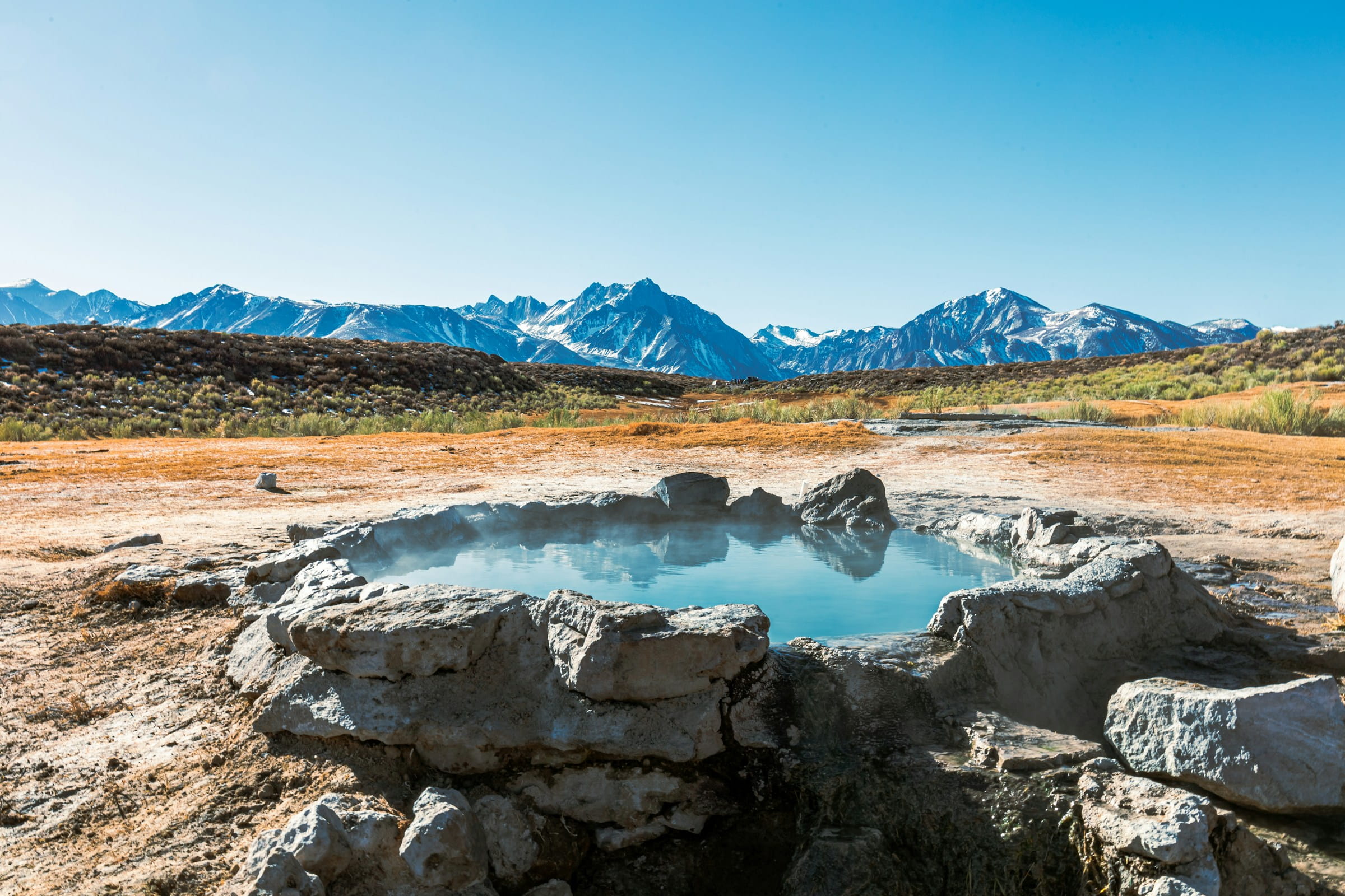 The hot pool at Crab Cooker Hot Springs.