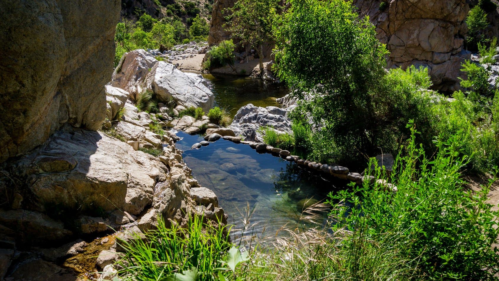 Waiting for you at the end of a long hike.