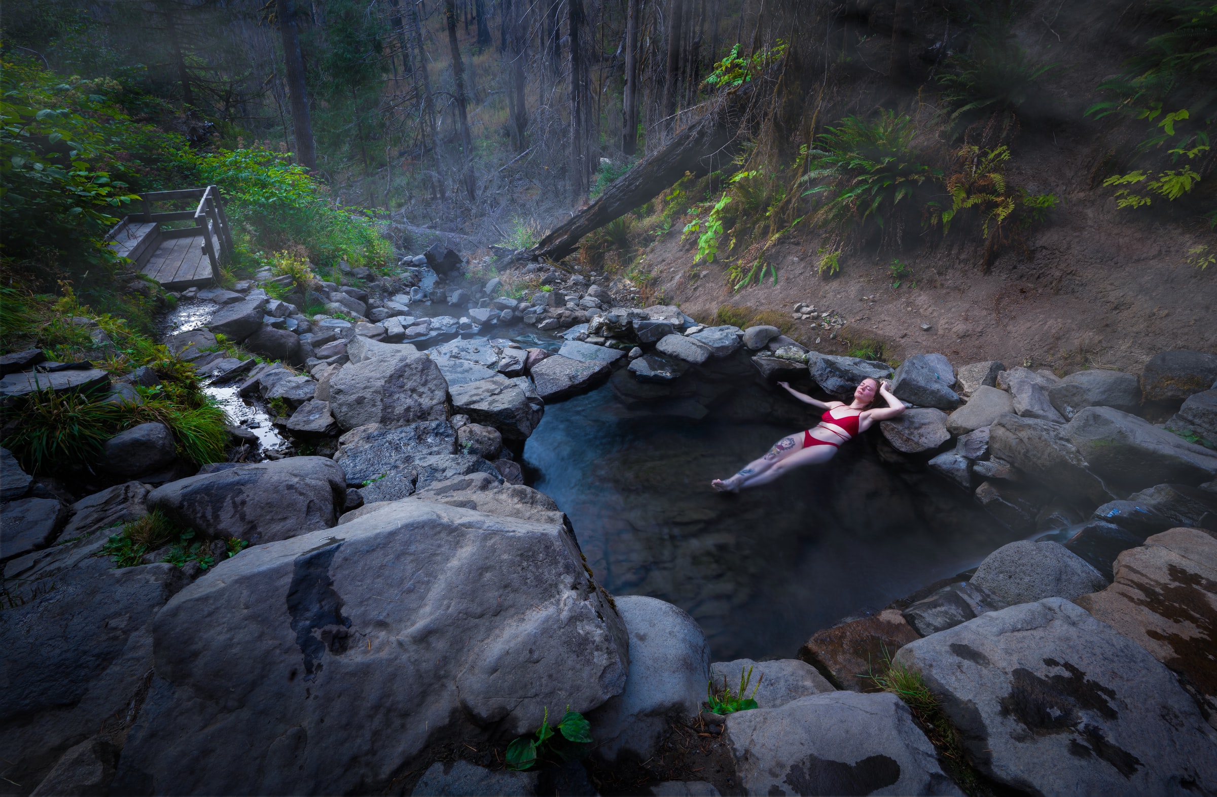 Terwilliger Hot Springs in Oregon