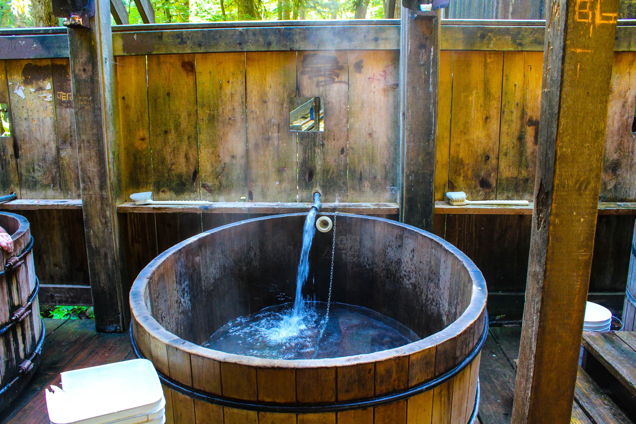 Bagby Hot Springs in Oregon