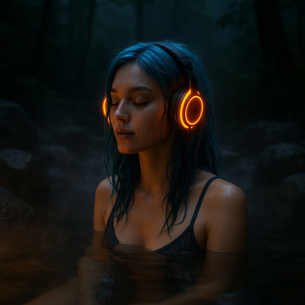 Finding the perfect natural hot springs soak.