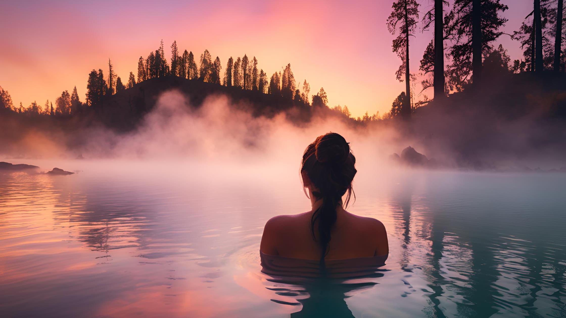 Huge Hot Springs Pool